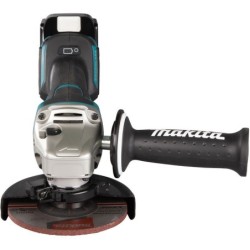 Meuleuse diamètre 125 mm LXT 18V Makita DGA508RTJ avec 2 batteries 5Ah et chargeur