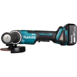 Meuleuse diamètre 125 mm LXT 18V Makita DGA508RTJ avec 2 batteries 5Ah et chargeur