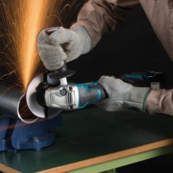 Meuleuse diamètre 125 mm LXT 18V Makita DGA508RTJ avec 2 batteries 5Ah et chargeur