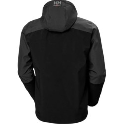 Veste softshell à capuche Oxford Noir/Fluo Helly Hansen