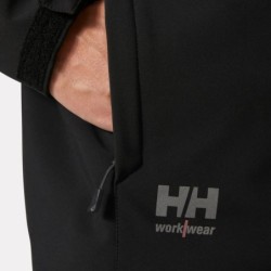 Veste softshell à capuche Oxford Noir/Fluo Helly Hansen