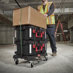 Trolley plat sur roulette Packout Milwaukee