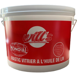 Mastic de vitrier Mondial Will's Naturel
