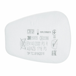 Filtre antipoussière particules solides et liquides P3R - lot de 2