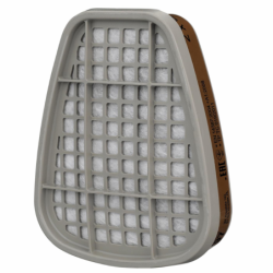 Filtre pour masque série 6000 classe A2 vapeurs organiques (ref k6055) lot de 2