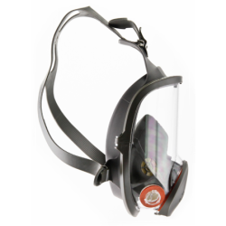 Masque respiratoire complet silicone série 6000 à soupape Cool Flow