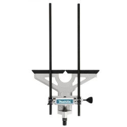 Guide droit avec micro ajustement pour défonceuses Ø tige 40 x 450mm