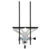 Guide droit avec micro ajustement pour défonceuses Ø tige 40 x 450mm