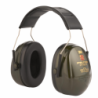 Casque antibruit 3M Peltor Optime II H520A Vert avec serre-tête SNR 31dB