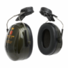 Coquille antibruit Optime II vertes avec attaches P3E 30dB