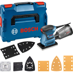 Ponceuse vibrante filaire Bosch GSS 160 Multi 180 W avec plateaux de ponçage et feuilles
