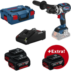 Perceuse visseuse GSR 18V-110 C 3 batteries 5,0AH et chargeur GAL18V-40 en L-Boxx