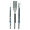 Lot de 3 burins long life SDS-plus Bosch