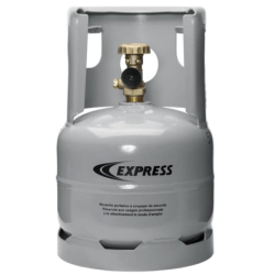 Bouteille de chantier vide remplissable 1.6kg propane et butane