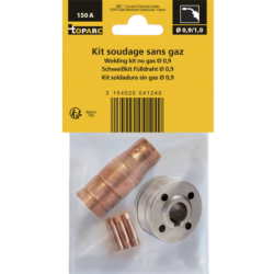 Kit soudage no gaz diamètre 0.9-1.0/1.2 mm pour poste soudure