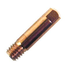 Tube contact diamètre 1 (adaptable 0.9 No Gaz) M6 pour torche 150 A lot de 10