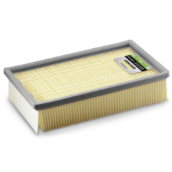 Filtre plissé plat papier Kärcher pour aspirateur NT65/2-NT75/2