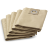 Sachets en papier en lot de 5 pour aspirateur Kärcher NT 27/1 classe de poussières M
