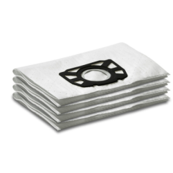 Sachet filtre ouate aspirateur Karcher WD 7700 P (Sachet de 4)