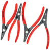 Jeu de 4 pinces de précision Knipex pour circlips