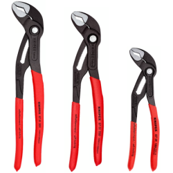 Pinces multiprises Cobra Knipex - lot de 3 pièces