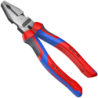 Pince universelle Knipex à forte démultiplication avec gaine bi matière longueur 180 mm