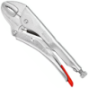 Pince de connexion étau zinguée brillante - Fer laminé - Knipex - Longueur 250 mm