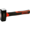 Massette Kstools manche collé tri-matière tête 40 x 40 mm 1000g