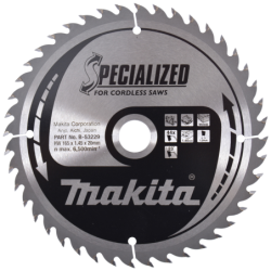 Lame au carbure diamètre 165 mm alésage 20 mm 40 dents bois pour scie circulaire sauf BSS610