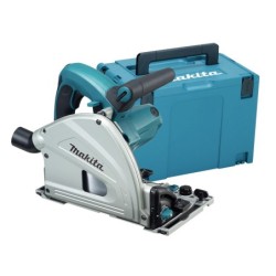 Scie plongeante Makita SP6000J Ø 165 mm 1300W coffret Mak-Pac + Rail 1400