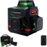 Laser vert Mini Green 3D METRICA avec support mural magnétique 60845