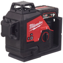 Laser 3 lignes vertes 12 volts M12 3PL-401C Milwaukee avec batterie 4AH chargeur et coffret