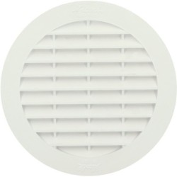Grille de ventilation pour tuyaux fibre ciment Nicoll sans moustiquaire