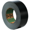 Adhésif multi-usages - Toile américaine polyéthylène - Largeur 50 mm - Rouleau de 25 m - Noir