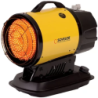 Chauffage fuel rayonnant infrarouge portable puissance 17 KW à combustion directe