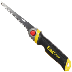 Scie à guichet lame rétractable Fatmax Stanley - 8 dents/pouce - Bois plâtre - Longueur 130 mm