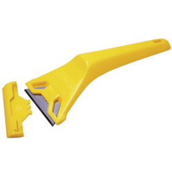 Gratte vitre plastique avec lame trapézoïdale Stanley 60 x 170 mm
