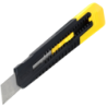 Cutter SM Stanley avec bouton-poussoir multipositions 18 mm