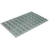 Grille de rechange pour taloche petites dents 8 mm 480 pointes dimension 25 x 15 cm