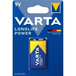 Pile Varta High Energy 6LR61 9V Alcaline (pile carrée)