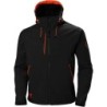 Veste Softshell homme Chelsea Evolution à capuche Noir
