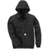 Sweat homme Wind Fighter à capuche zippé déperlant et anti-vent Noir