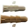 Cheville plastique universelle Arpon pour matériaux creux - grappe de 100