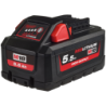 Batterie 18 volts 5,5ah high output M18 HB55 Milwaukee