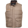 Gilet sans manches Bosseur Héritage Noisette