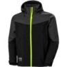 Veste softshell à capuche Oxford Noir/Fluo Helly Hansen