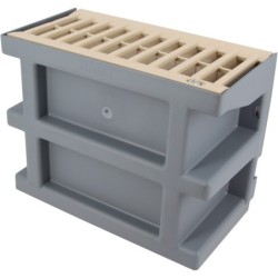 Courette anglaise Nicoll à grille pour vide sanitaire 260 x 135 x 200 mm