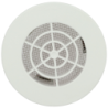 Grille ronde pour tube PVC avec moustiquaire à clipser Nicoll