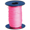 Cordeau tressé polypropylène rose fluo diamètre 1.5 mm