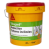 Peinture imperméable pour toiture inclinée Sikagard prêt à l'emploi seau de 4 litres
